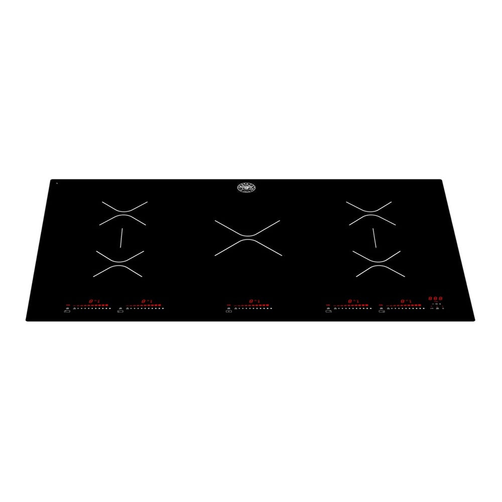 Bertazzoni 36 inch Professional Series Induction Cooktop with 5 Elements, 14 Power Levels, Ceramic Glass, Touch Controls, in Black - P365IAE