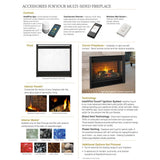Majestic Pier 36" Traditional Multi-Sided Top/Rear Direct Vent Gas Fireplace