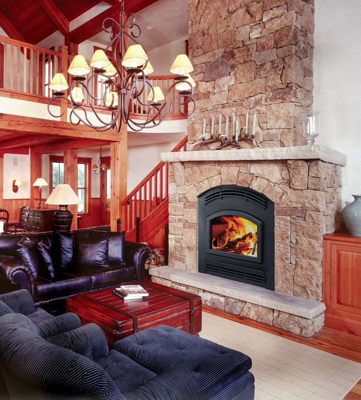 Majestic Pioneer II Wood-Burning Fireplace