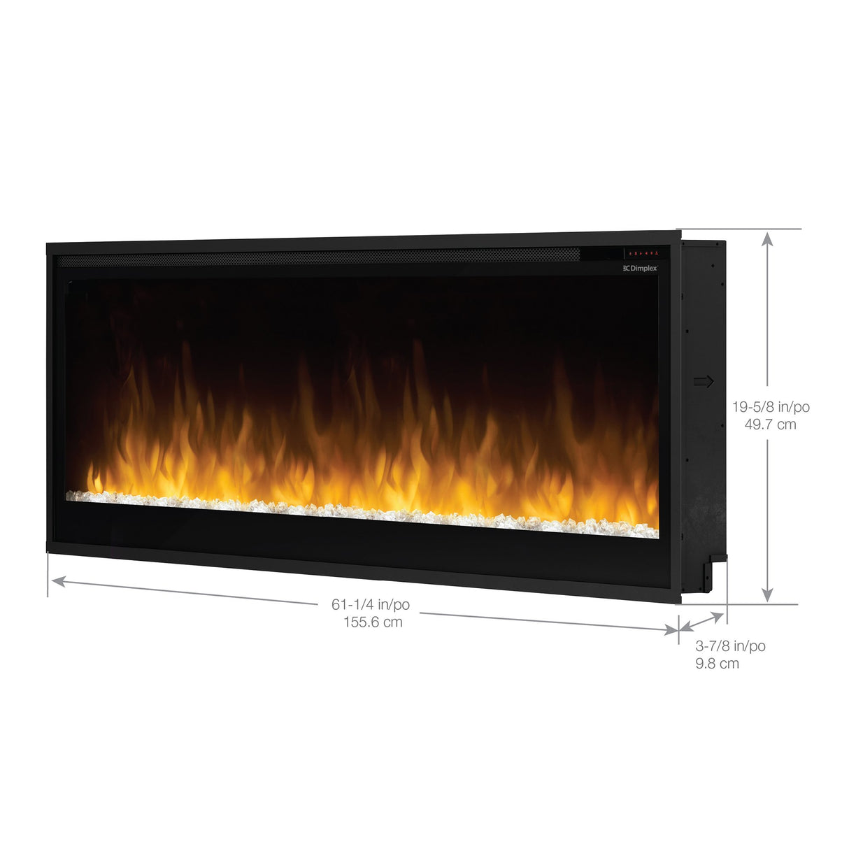 Dimplex Slim 60" Linear Electric Fireplace - PLF6014-XS