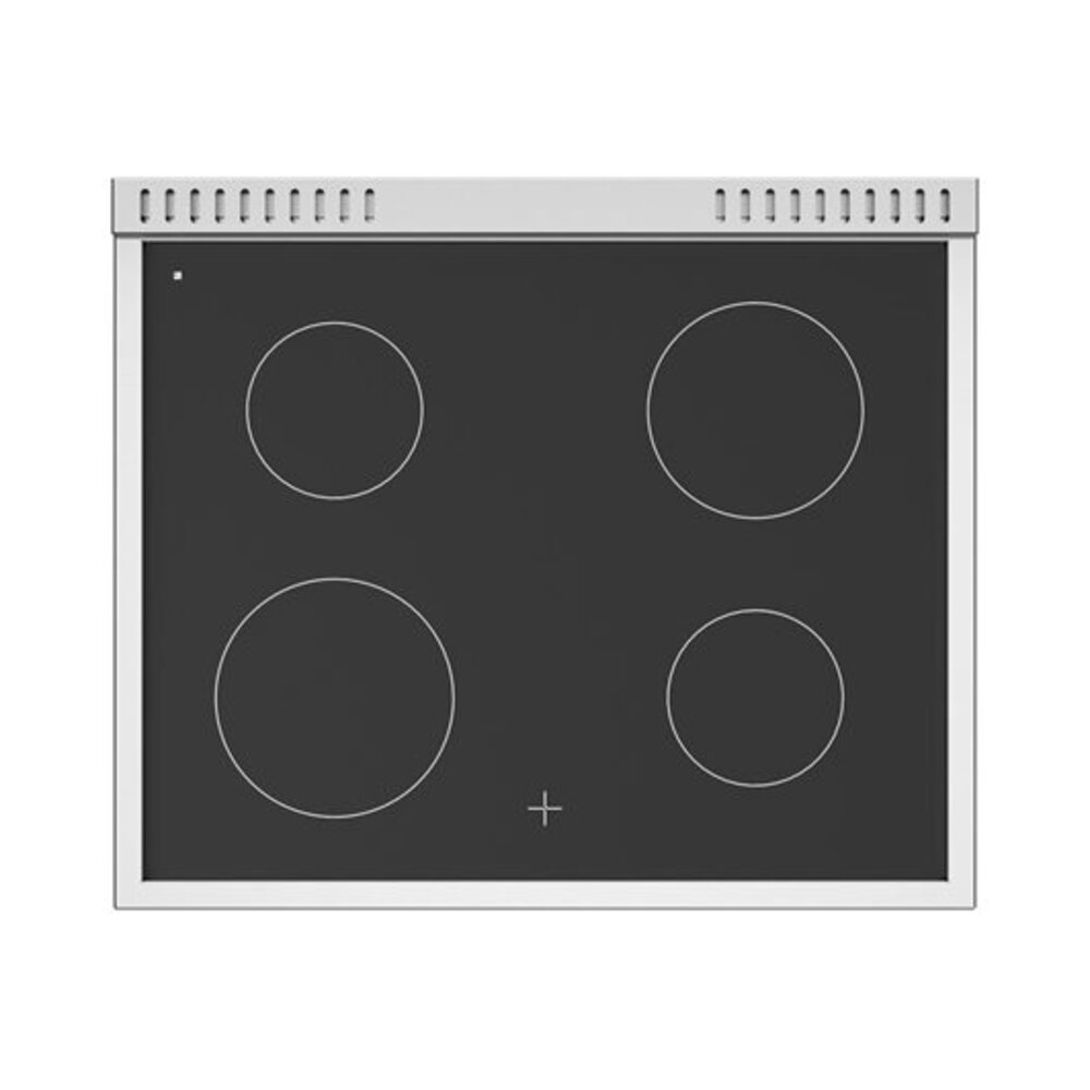 Bertazzoni Professional Series 30 inch Freestanding Electric Range with 4 Ceran Elements, 4.7 cu. ft. Oven Capacity in Stainless Steel - PRO304CEMXV
