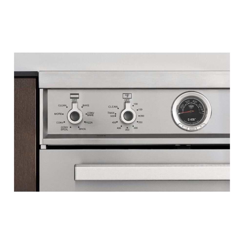 Bertazzoni Professional Series 30 inch Induction Range with 4 Elements, 4.6 cu. ft. Oven Capacity, Self Clean and Air Fry (Stainless Steel) - PRO304IFEPXT