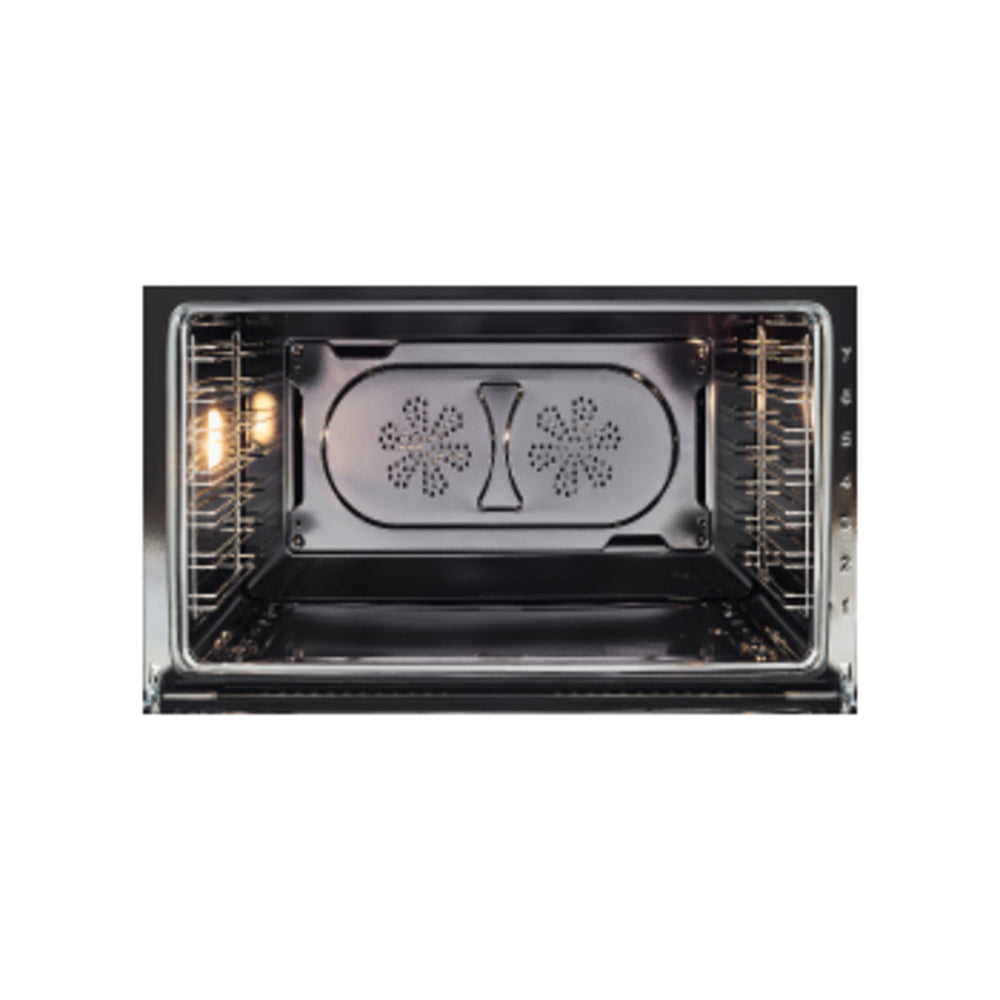 Bertazzoni Professional Series 48 inch Induction Range with 6 Elements, 7 cu. ft. Total Oven Capacity, Self-Clean and Cast-Iron Griddle (Stainless Steel) - PRO486IGFEPXT