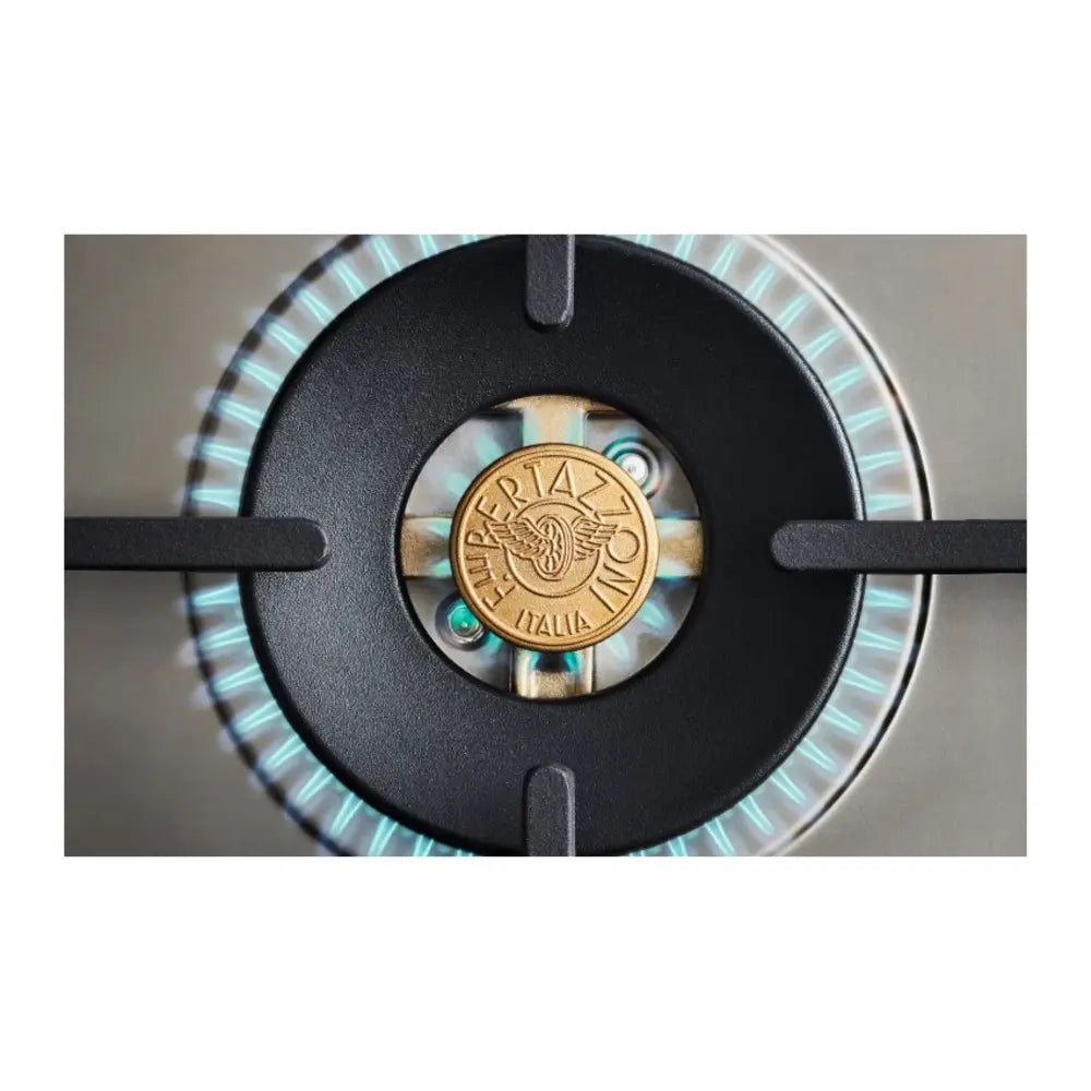 Bertazzoni 30 inch Freestanding Natural Gas Range with 4 Sealed Brass Burners, 4.6 cu. ft. Capacity, Self Clean Oven (Stainless Steel) - PROF304DFSXT