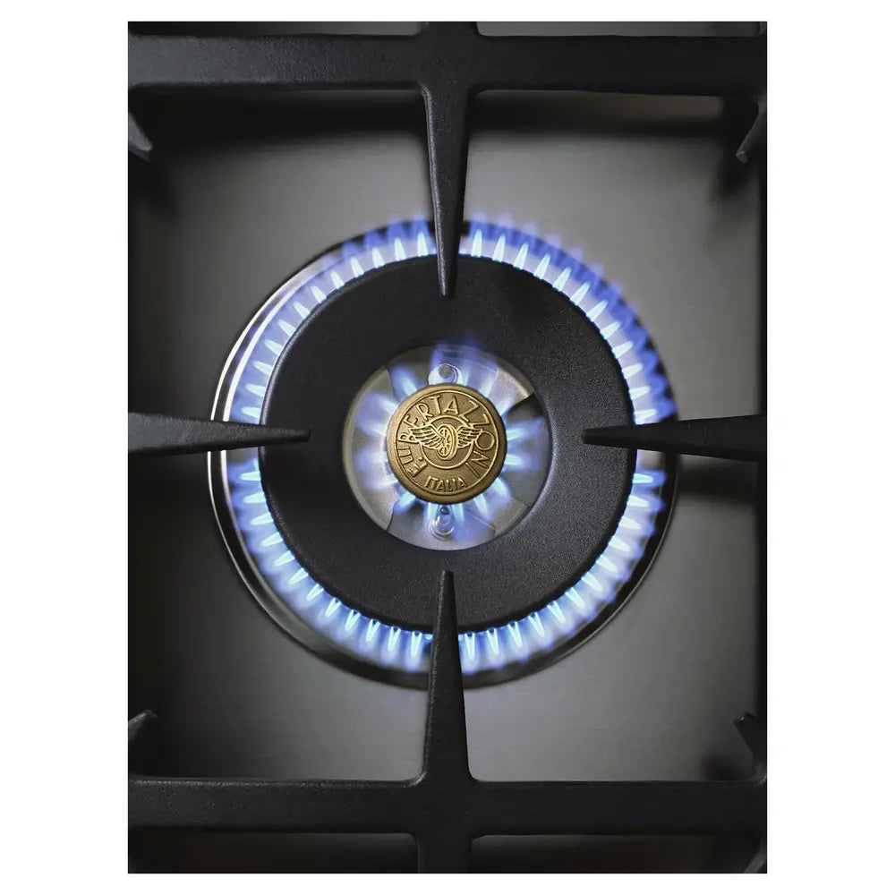 Bertazzoni Professional Series 30 inch Freestanding Gas Range with 4 Brass Burners, 4.7 cu. ft. Oven Capacity (Nero) - PROF304GASNET