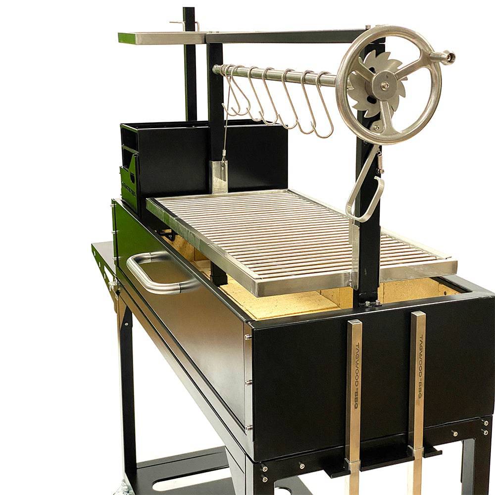 Tagwood BBQ Argentine Santa Maria Wood Fire & Charcoal Gaucho Grill | BBQ03SI--