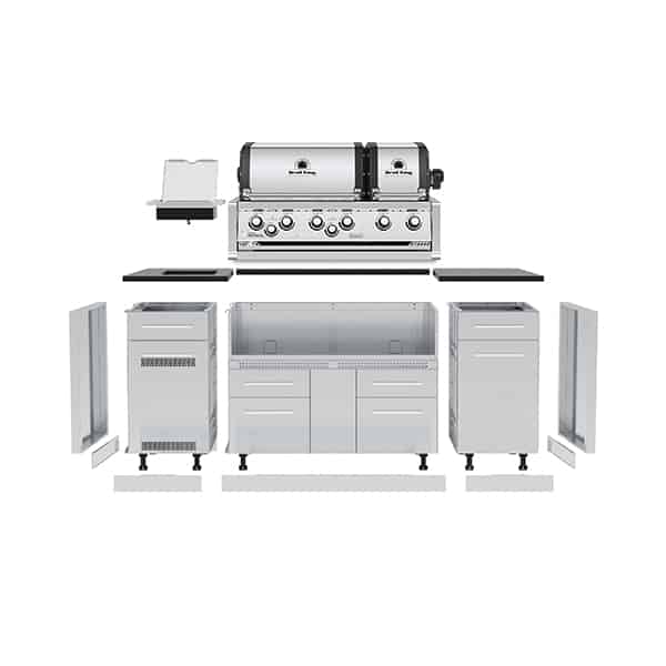 Broil King Imperial S 690i 6-Burner Gas Grill Island - 89784*