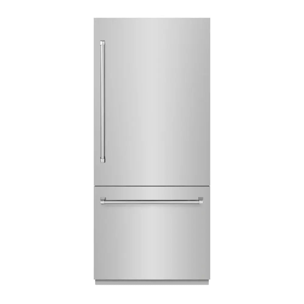 ZLINE 36" Built-In Bottom Freezer Refrigerator with 19.8 cu. ft. Capacity, Flex Drawer and Internal Water Dispensers in Stainless Steel