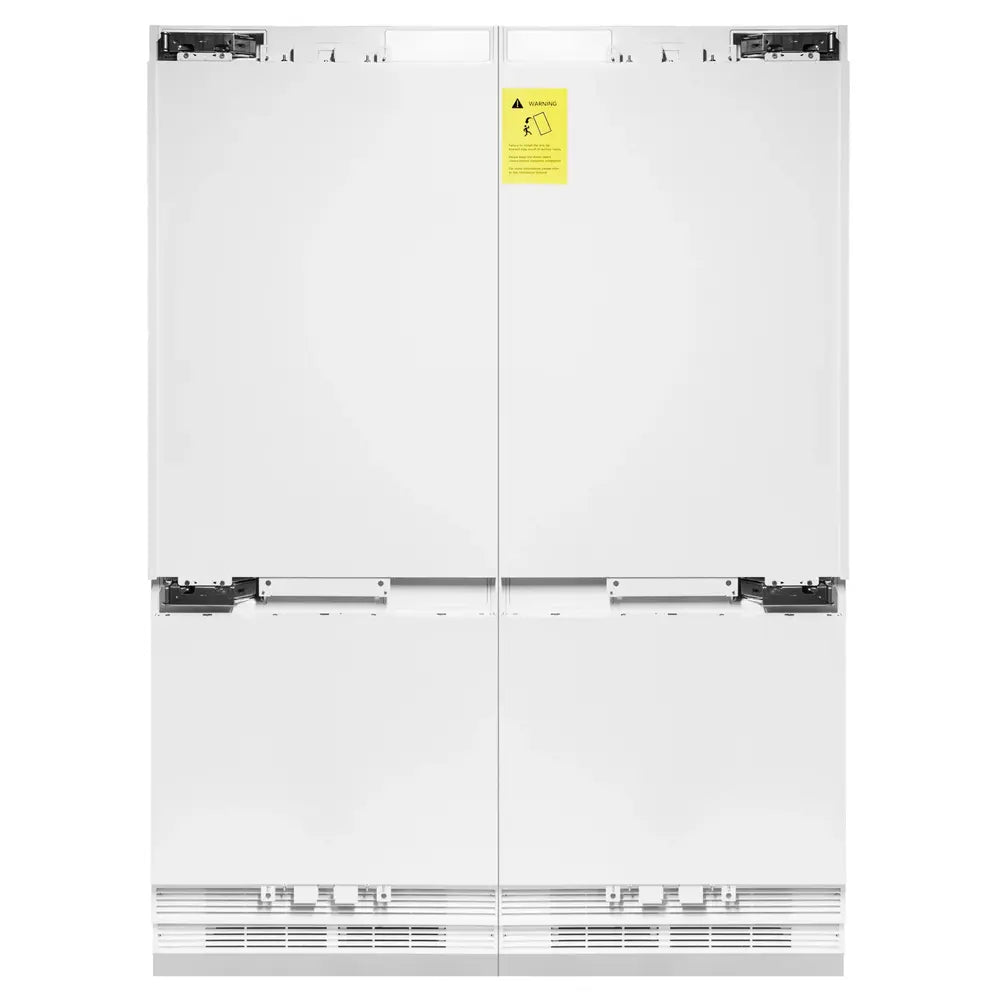 ZLINE 60" Built-In French Door Refrigerator with 32.2 cu. ft. Capacity, Flex Drawers,