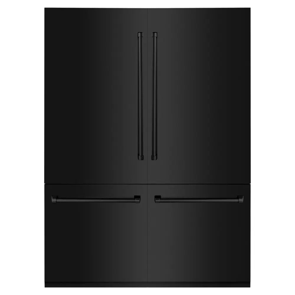 ZLINE 60" Built-In French Door Refrigerator with 32.2 cu. ft. Capacity, Flex Drawers,