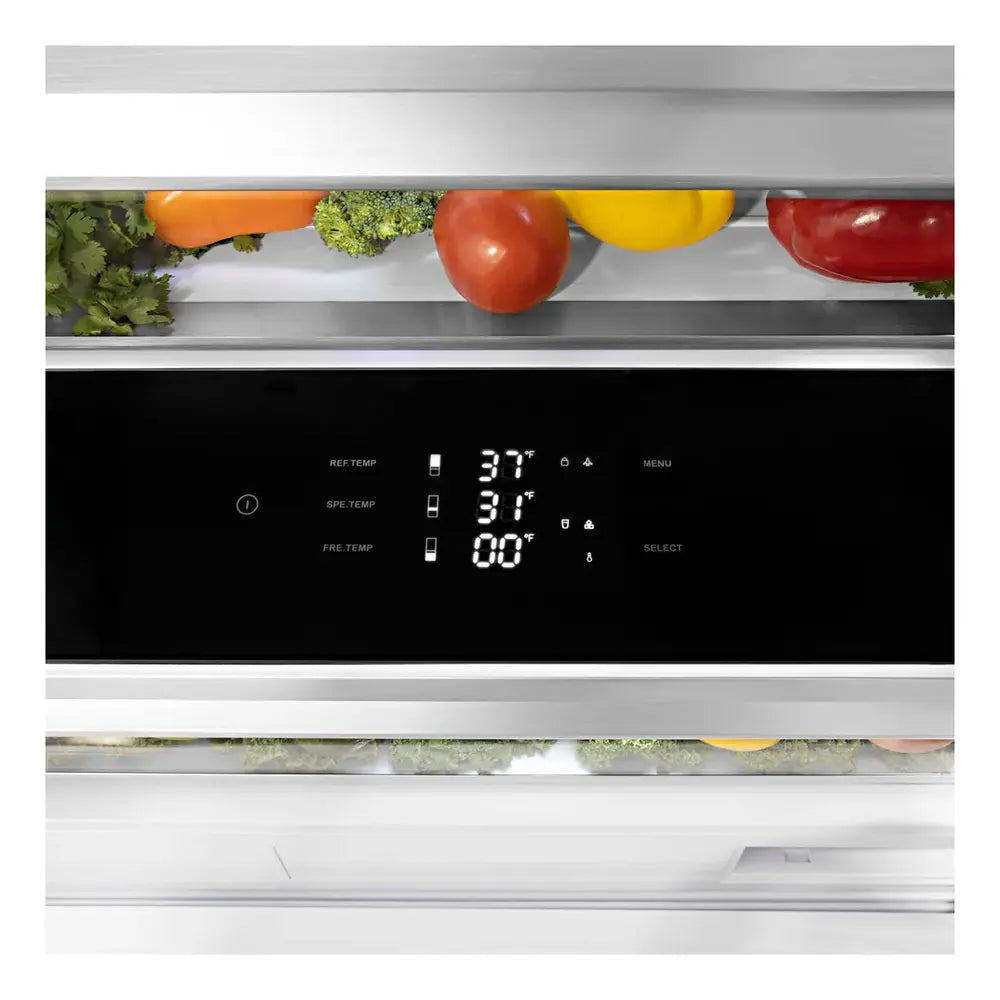 ZLINE 60" Built-In French Door Refrigerator with 32.2 cu. ft. Capacity, Flex Drawers,
