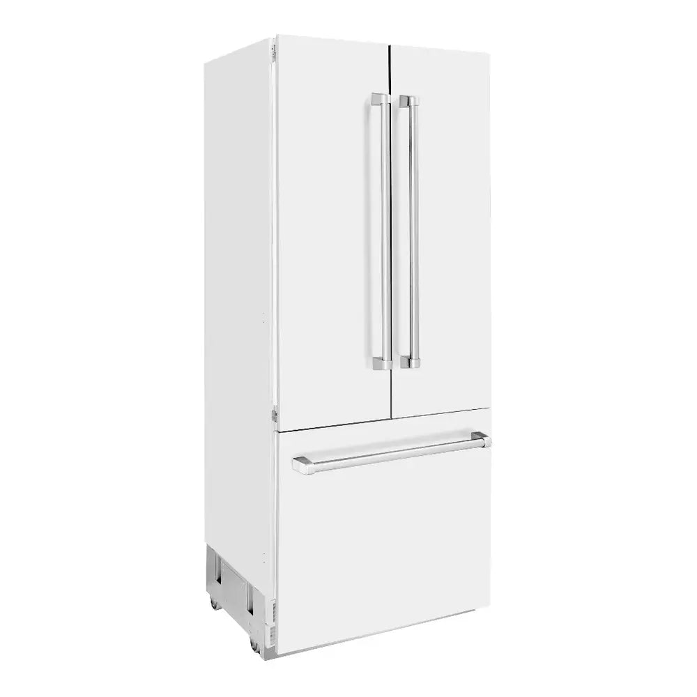 ZLINE 36" Built-in French Door Refrigerator with 19.6 cu. ft. Capacity, Flex Drawers and Internal Water Dispenser