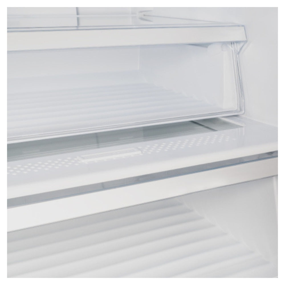 Bertazzoni 24 inch Freestanding Bottom Mount Refrigerator with 10.8 cu. ft. Capacity, LED Lighting, Crisper, in Stainless Steel - REF24BMFXNV
