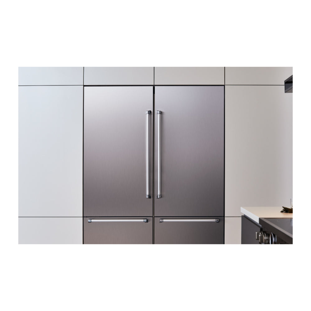 Bertazzoni 30 inch Built-In Bottom Mount Refrigerator with 15.5 cu. ft. Total Capacity, Automatic Ice Maker, Energy Star, in Panel Ready - REF30BMBIP*