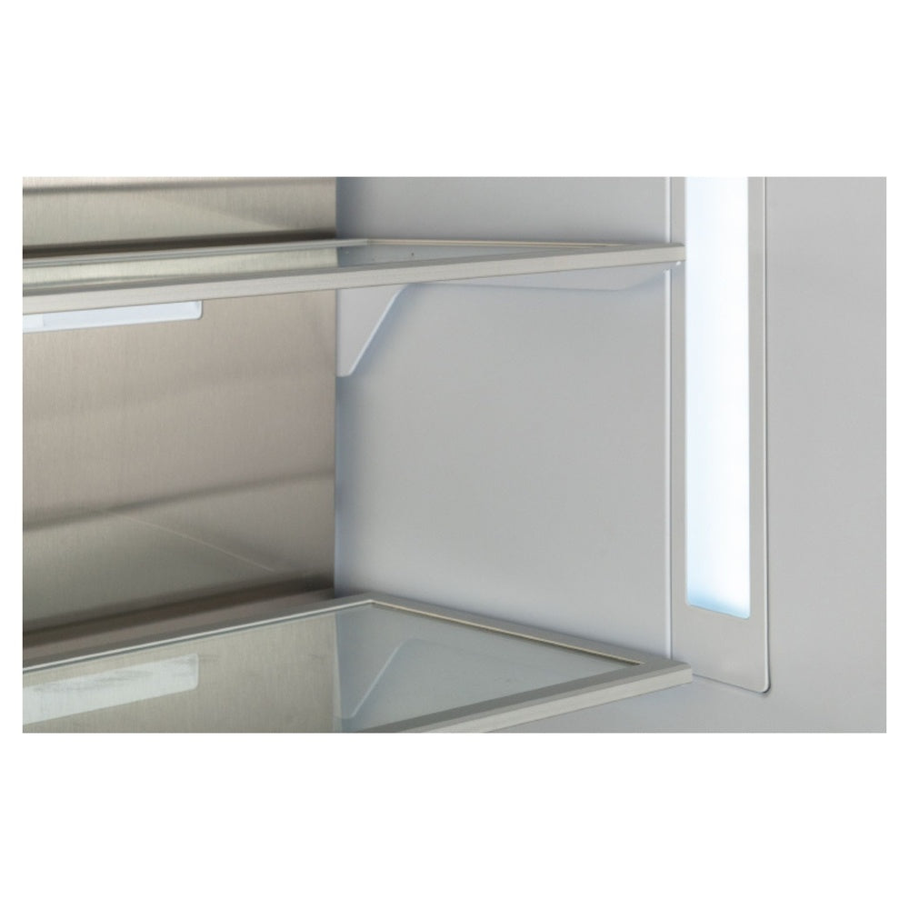 Bertazzoni 30 inch Built-In Refrigerator Column with 16.6 cu. ft. Capacity, Internal Water Dispenser and Reversible Doors in Panel Ready - REF30RCBPNV