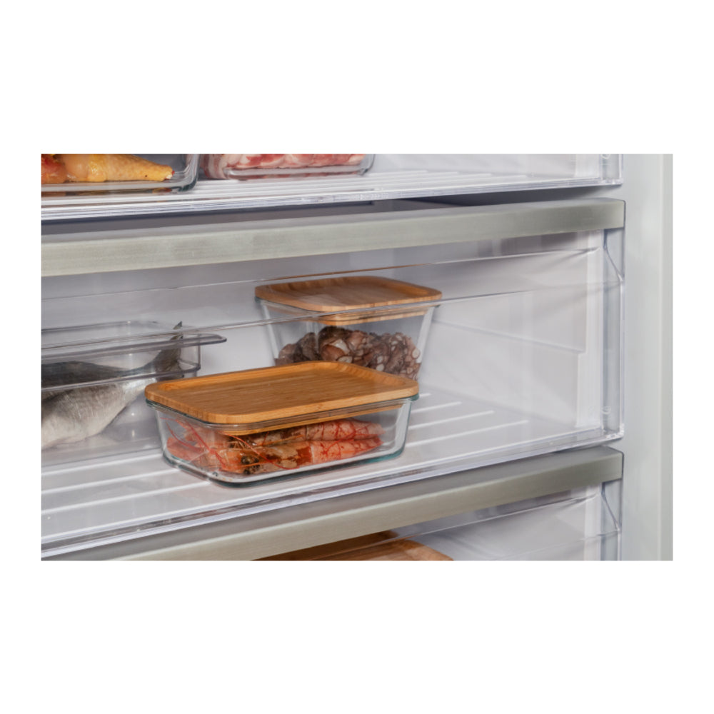 Bertazzoni 30 inch Built-In Refrigerator Column with 16.6 cu. ft. Capacity, Internal Water Dispenser and Reversible Doors in Panel Ready - REF30RCBPNV