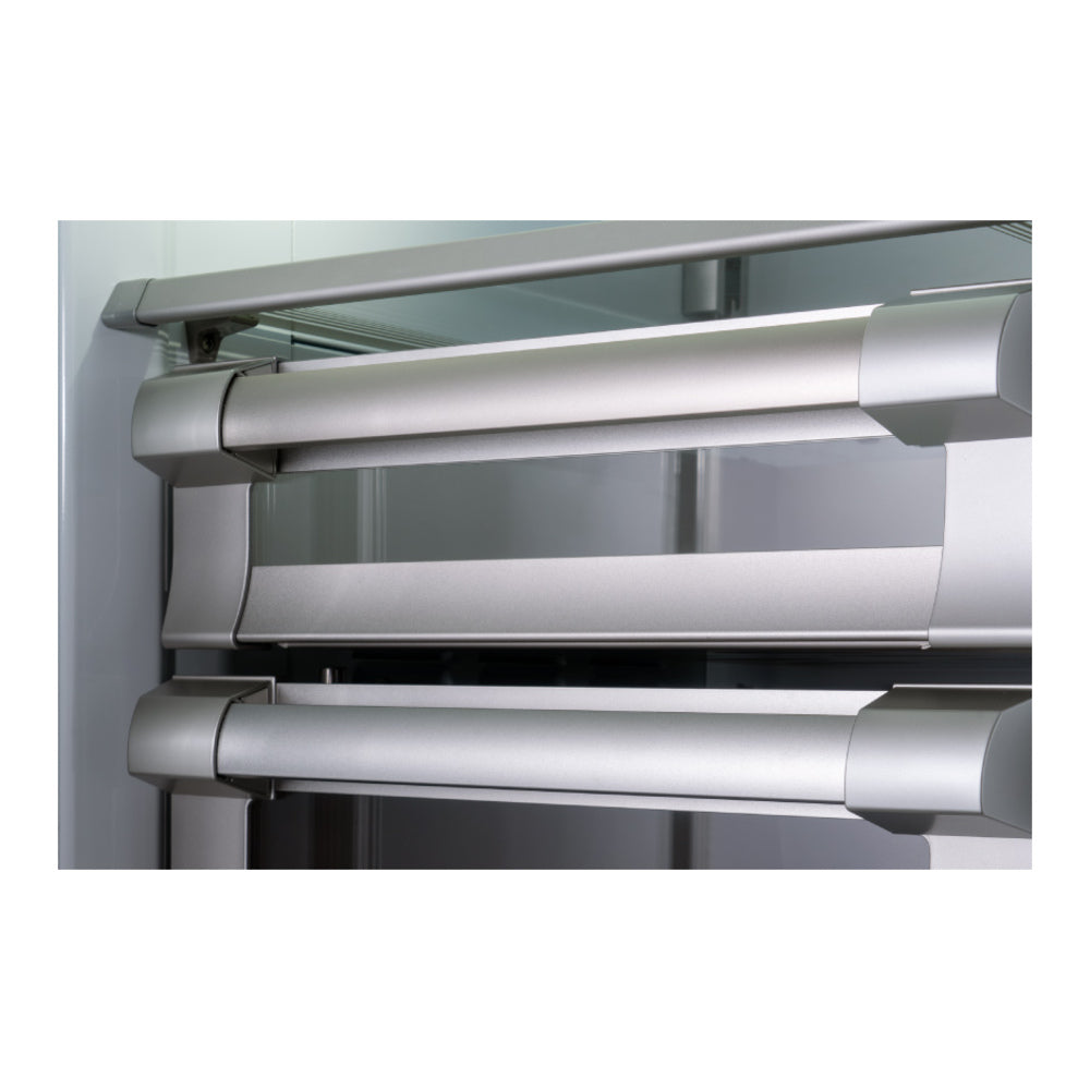 Bertazzoni  36 inch Built-In Column Refrigerator with 21.5 cu. ft. Capacity, White Aluminum Interior, Intuitive Digital Touch Controls, Variable Speed Compressor, in Panel Ready  - REF36RCPR*