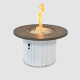 The Outdoor Greatroom Reverie 42" Round Gas Fire Pit Table - REVRBL-42-K