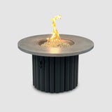 The Outdoor Greatroom Reverie 42" Round Gas Fire Pit Table - REVRBL-42-K