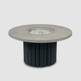 The Outdoor Greatroom Reverie 48" Round Gas Fire Pit Table - REVRCH-48-K