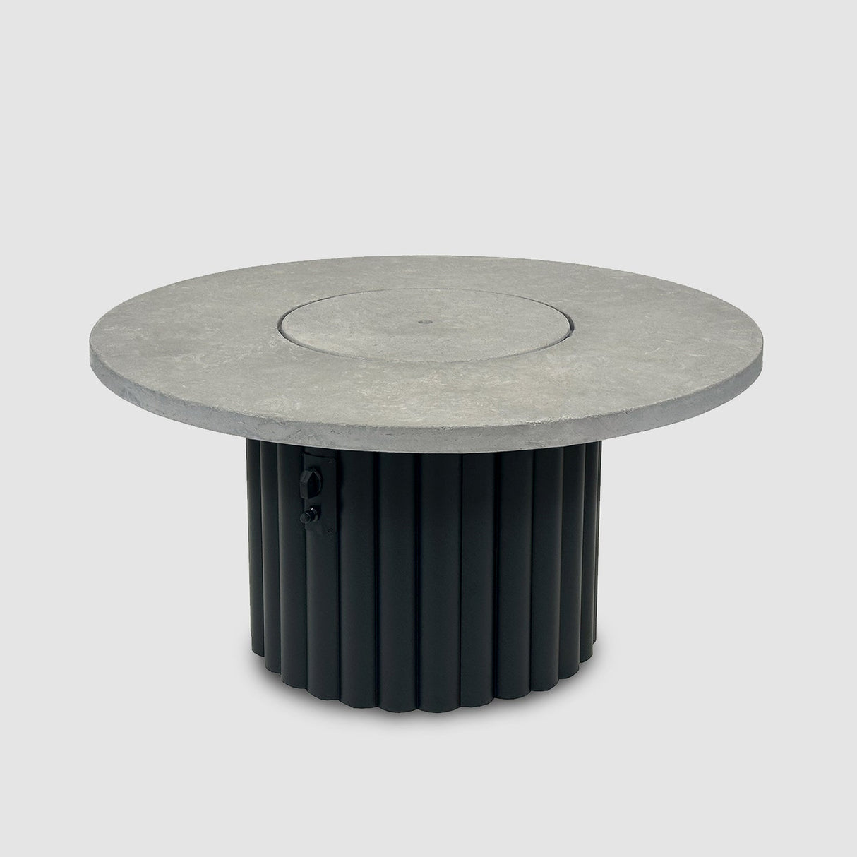 The Outdoor Greatroom Reverie 48" Round Gas Fire Pit Table - REVRCH-48-K