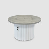 The Outdoor Greatroom Reverie 42" Round Gas Fire Pit Table - REVRBL-42-K