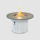The Outdoor Greatroom Reverie 42" Round Gas Fire Pit Table - REVRBL-42-K