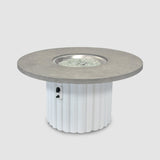 The Outdoor Greatroom Reverie 48" Round Gas Fire Pit Table - REVRCH-48-K