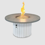 The Outdoor Greatroom Reverie 48" Round Gas Fire Pit Table - REVRCH-48-K