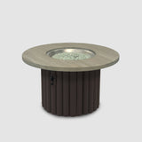 The Outdoor Greatroom Reverie 42" Round Gas Fire Pit Table - REVRBL-42-K