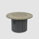 The Outdoor Greatroom Reverie 42" Round Gas Fire Pit Table - REVRBL-42-K