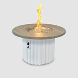 The Outdoor Greatroom Reverie 42" Round Gas Fire Pit Table - REVRBL-42-K