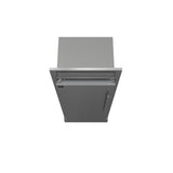 Forno Maderno 28-Inch Built-In Convertible Refrigerator, 13.6 cu.ft, Left Swing, Decorative Grill