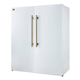 Forno Maderno 2-28-Inch Wide Convertible Refrigerator/Freezer Decorative Trim Grill, 27.2 cu.ft, 84-Inch High