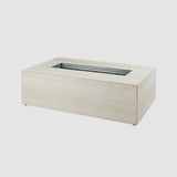 The Outdoor Greatroom Ready to Finish Outdoor Linear Gas Fire Pit Kit - RTF48L-K