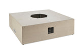 The Outdoor Greatroom Ready to Finish Outdoor Square Gas Fire Pit Kit - RTF48S-K