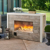 The Outdoor Greatroom Single Sided Ready To Finish Outdoor  Gas Fireplace - RLFP-40MLP