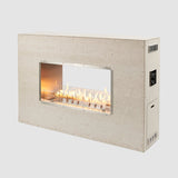 The Outdoor Greatroom See Through Ready to Finish Outdoor Gas Fireplace - RSTL-40MLP