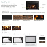 Majestic 30" Ruby Platinum Direct Vent Gas Insert