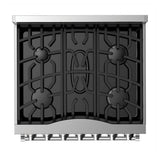 Viking 3 Series 30 inch Dual Fuel Range with 5 Burners - RVDR33025B*