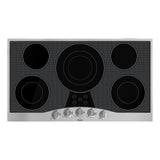 Viking  36 inch 3 Series Electric Cooktop with 5 Elements in Stainless Steel - RVEC3365BSB