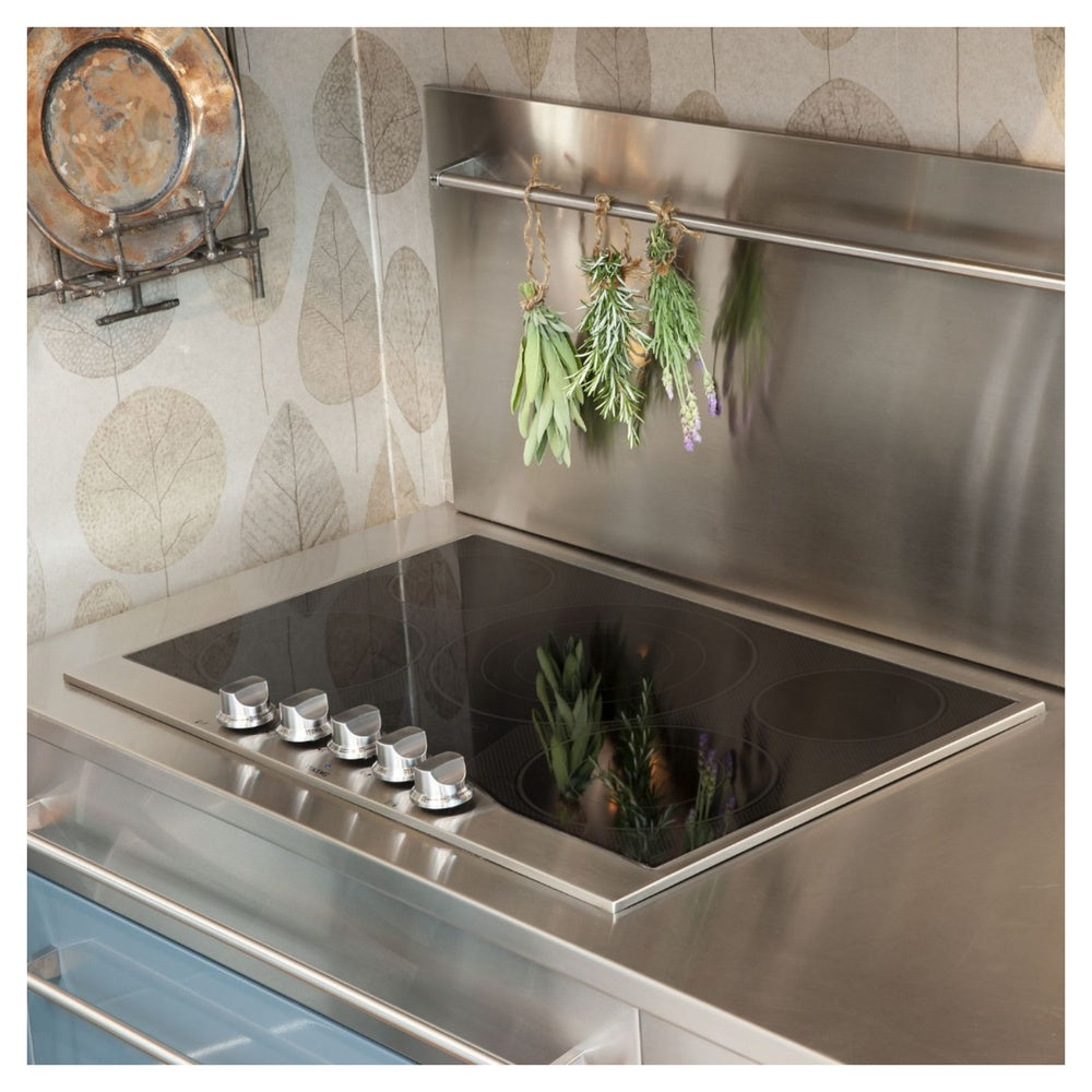 Viking 45 inch 3 Series Electric Cooktop with 6 Elements in Stainless Steel - RVEC3456BSB