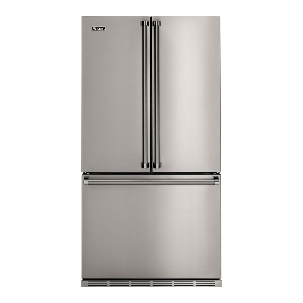 Viking 3 Series 36 inch Counter-Depth French Door Refrigerator with 19.86 Cu. Ft. Capacity - RVFFR336SS