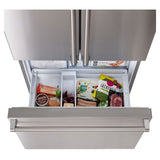 Viking 3 Series 36 inch Counter-Depth French Door Refrigerator with 19.86 Cu. Ft. Capacity - RVFFR336SS
