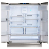 Viking 3 Series 36 inch Counter-Depth French Door Refrigerator with 19.86 Cu. Ft. Capacity - RVFFR336SS
