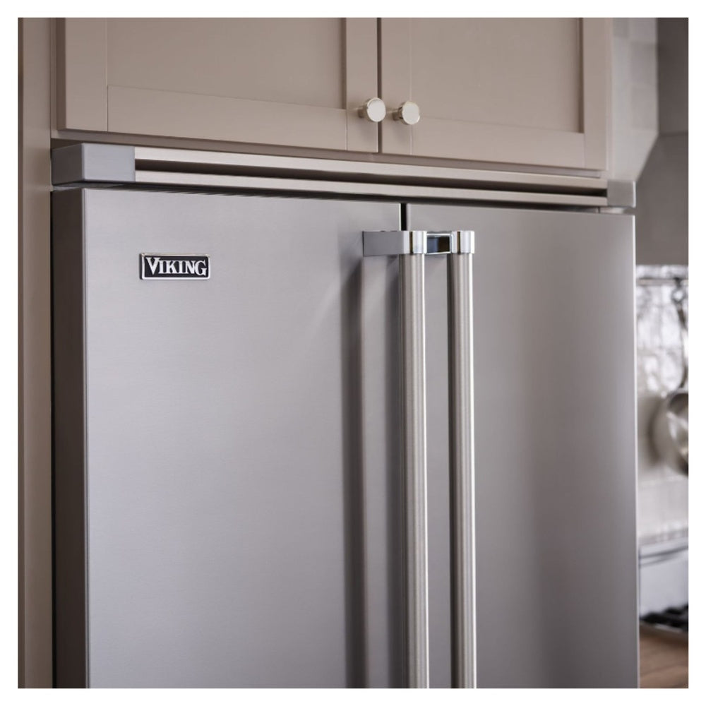Viking 3 Series 36 inch Counter-Depth French Door Refrigerator with 19.86 Cu. Ft. Capacity - RVFFR336SS