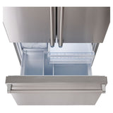 Viking 3 Series 36 inch Counter-Depth French Door Refrigerator with 19.86 Cu. Ft. Capacity - RVFFR336SS
