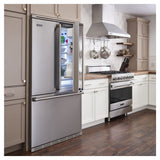 Viking 3 Series 36 inch Counter-Depth French Door Refrigerator with 19.86 Cu. Ft. Capacity - RVFFR336SS