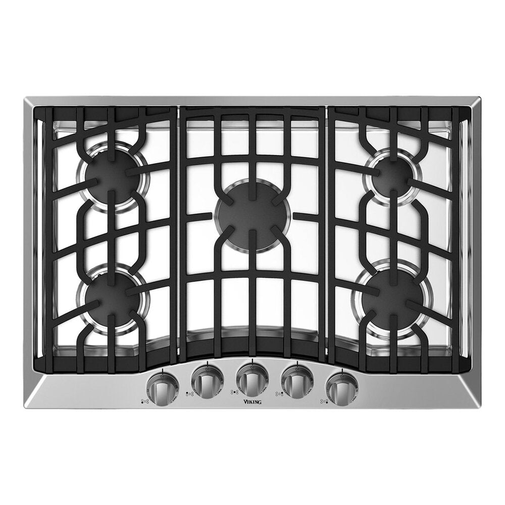 Viking 3 Series 30 inch Gas Cooktop with 5 Burners in Stainless Steel - RVGC33015BSS*