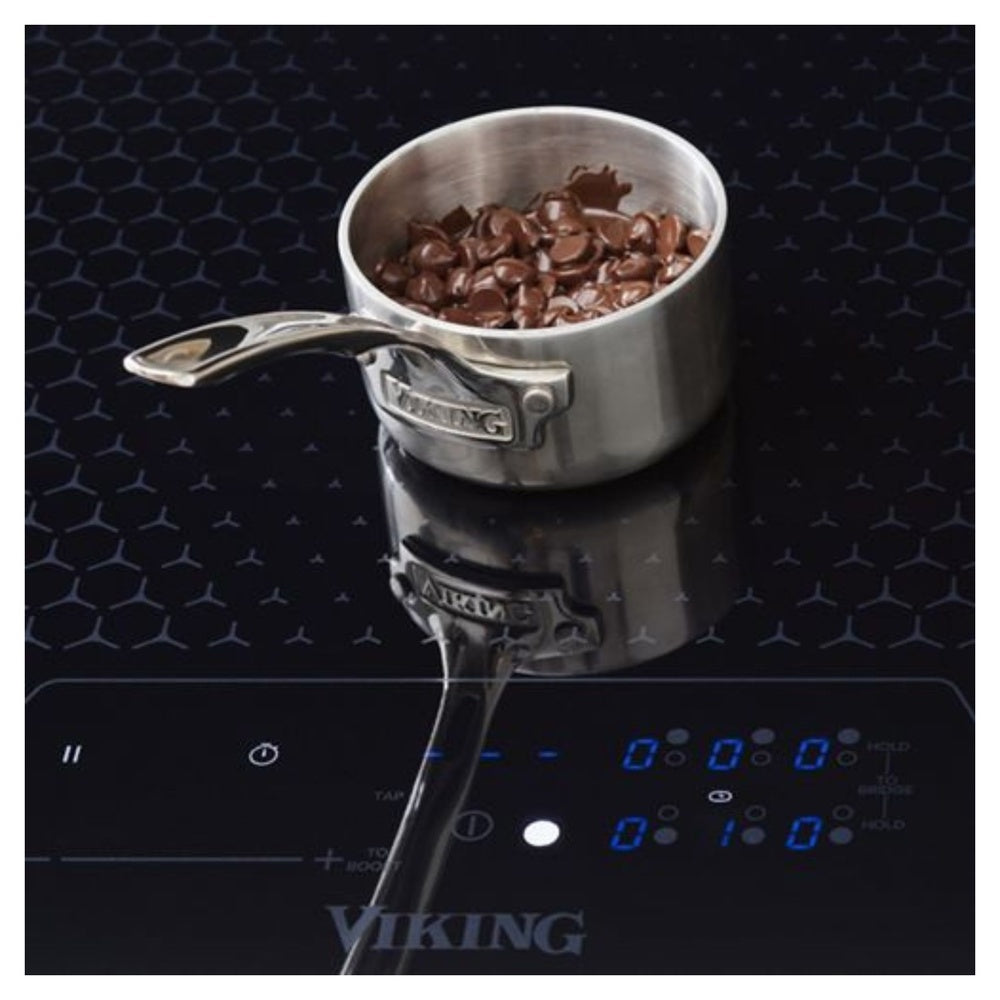Viking Built-In 3 Series 36 inch Induction Cooktop with 6 Elements in Black - RVIC3366BBG